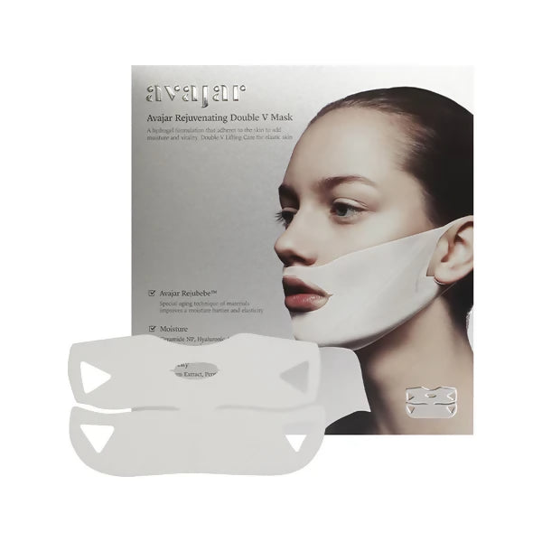 AVAJAR REJUVENATING DOUBLE V MASK 5PC