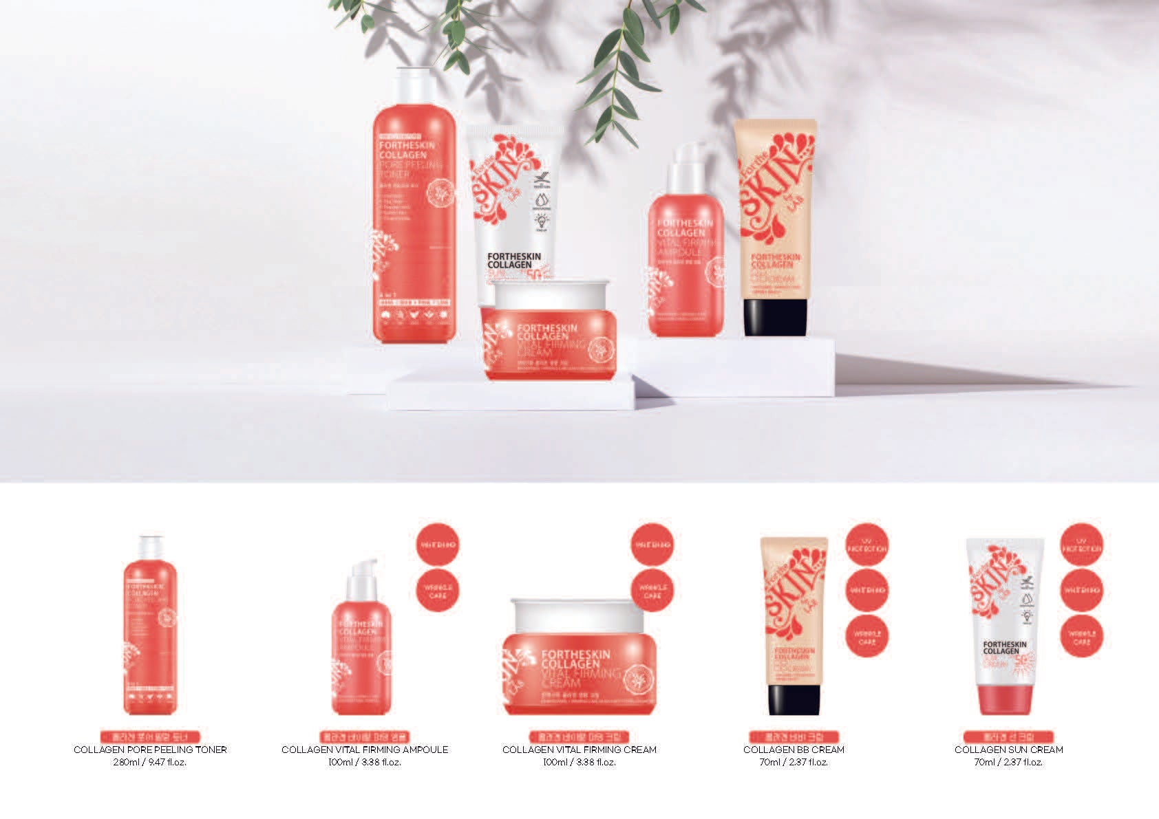 FORTHESKIN Collagen Pore Peeling Toner 280ml